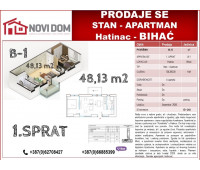 PRODAJE SE - Stan - Apartman - HATINAC - BIHAĆ