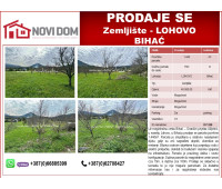  PRODAJE SE - Zemljište - LOHOVO - BIHAĆ